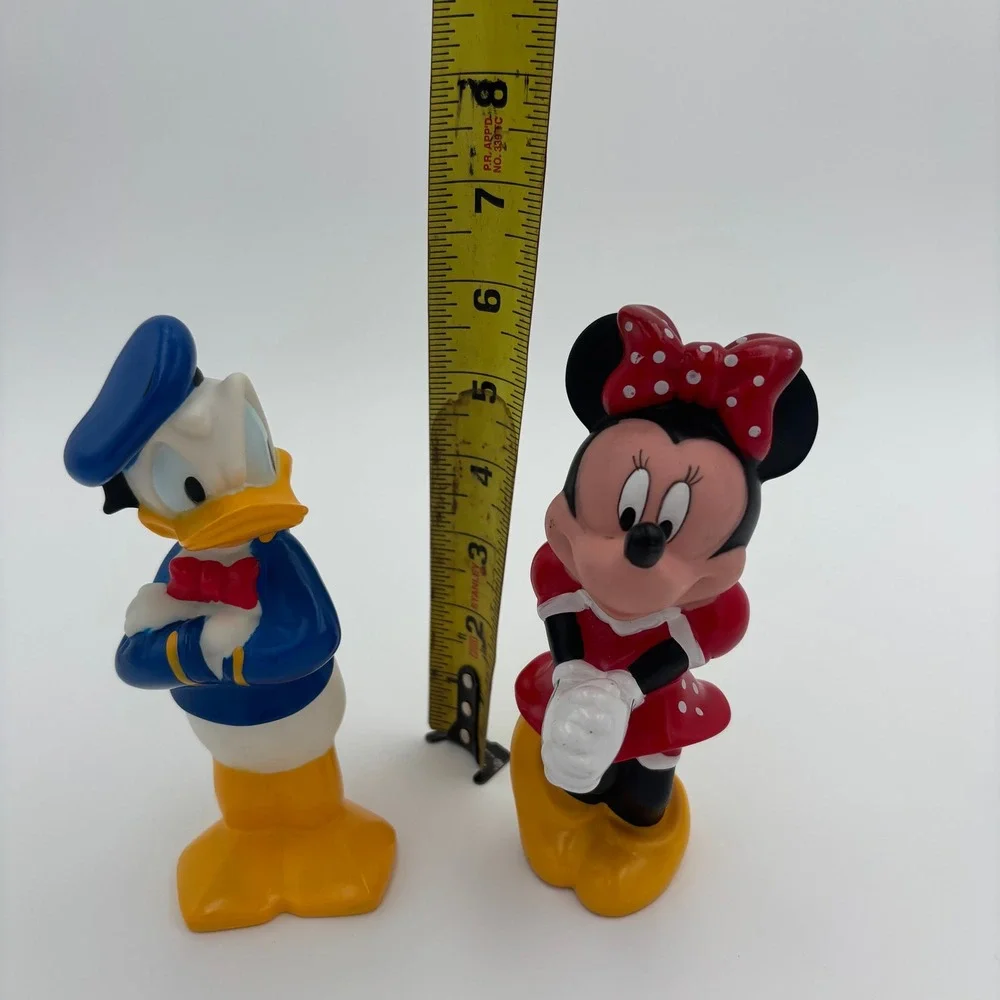 Disney Figurine Set Kids OS Multi Good Minnie Mouse Donald Duck Vinyl‎ Toys